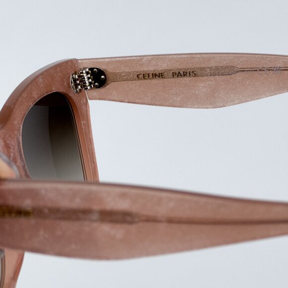 Celine CL4004IN 74F CATHERINE BRAND NEW Sunglasses Shiny Pink Gradient Butterfly - Picture 6 of 9